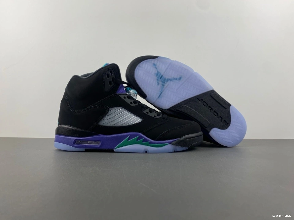 Cheap Jordan 'Black Retro Air Grape' 136027-007 5  0524